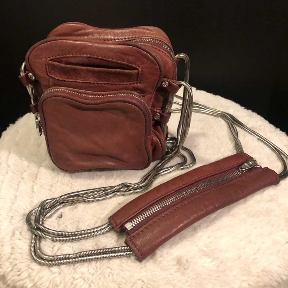 🔥Alexander wang Brenda bag distressed leather